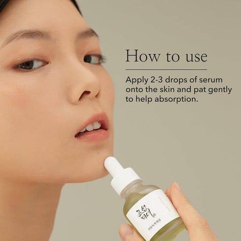 Beauty of Joseon Calming Serum, 30ml, Green Tea Panthenol for Sensitive, Acne-Prone Skin