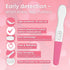 Sticks-6 (15 Pack) Wondfo Early Result Pregnancy Test Days Before Missed Period-Rapid Detection at Home Pregnancy Test