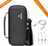 Aproca Hard Travel Storage Case, Black, compatible with Waterpik WF-02 Cordless Flosser and Accessories