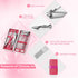 Nail Care Kit Manicure Grooming Set with Travel Case, Yougai 18 Piece (Pink)