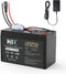 KBT KEEP BETTER TECH KBT 12V 5Ah Rechargeable LiFePO4 Battery, Bare Leads Wire Replacement Battery Pack