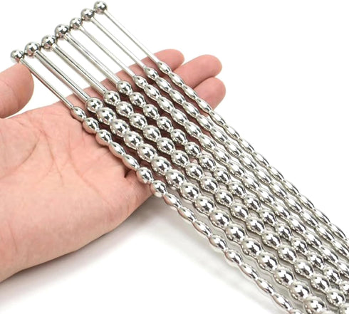 Rovamvia Urethral Sounds Beads Plug, Sex Toy of Penis Plug Urinary Dilator Urethral Stimulation Masturbation Rod