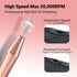 MelodySusie Electric Nail Drill Machine,PC120I Portable Electric Nail File Efile Set for Acrylic Gel Nails, Manicure Pedicure Tool with Nail Drill Bits Sanding Bands Dust Brush, Gold