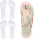 2 Pairs Adhesive Gel Arch Support Cushion Insoles, Invisible Slim Inserts for Pain Relief, Anti-Slip Shock Absorption