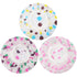 Shower Caps, 3 Pcs Waterproof Bath Caps, Plastic Reusable Shower Caps, Elastic Band Bath Hair Hat for Women Ladies Spa