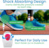 ViveSole Gel Heel Cups (Pair) - Silicone Cushion Insert Pads for Pain Relief, Plantar Fasciitis, Heel Spurs, Shoes