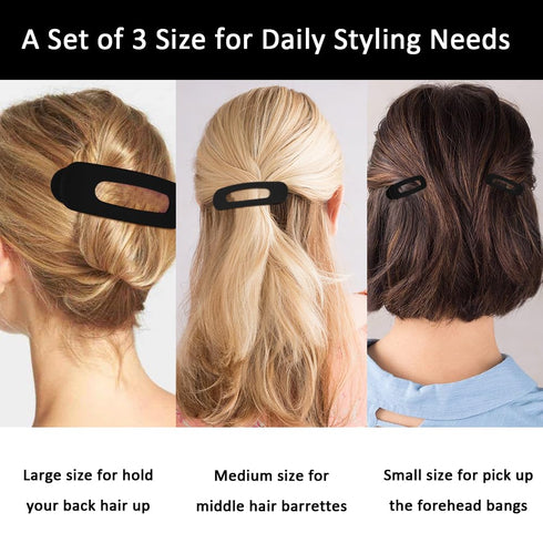 Large Duck Billed Hair Clips - Ahoney 12 Pack Alligator Clips for Thin/Thick Hair Styling Accessories