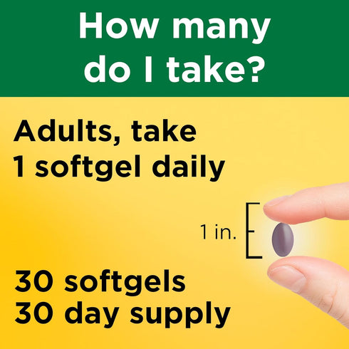 K2 100 K2 30 30 Nature Made Vitamin mcg, Healthy Bone Supplements, Vitamin Supplement, Softgels, Day Supply