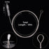 Flexible Drain Brush - Extra Long Nylon Cleaner for Plumbing Sink, Fridge, Skinny Pipe, 143cm/56 inch (1 PCS)