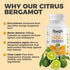 NewLife Naturals Citrus Bergamot Supplements 500 MG - Heart Health & Aging Support - Pure Extract Formula - 60 Veggie