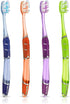 GUM Technique Deep Clean Toothbrush - Compact Soft Toothbrushes for Adults with Sensitive Gums - 1ct (12pk)