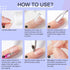 SAVILAND Professional Cuticle Remover Kit - 2.03 OZ Liquid Cream with Trimmer, Nipper, Pusher