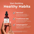 MaryRuth Organics USDA Organic Ashwagandha Root Liquid Drops, Stress Relief, Natural Calm, 60 Servings