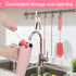 Set Mity rain Silicone Straw Cleaner Brush Includes Straw Cleaner for Stanley Cups, Long Brush and Cup Lid Wash, All