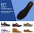 3 Pair Shoe Inserts for Men's Memory Foam Insoles, Replacement Insoles for Work Boots and Running Shoes