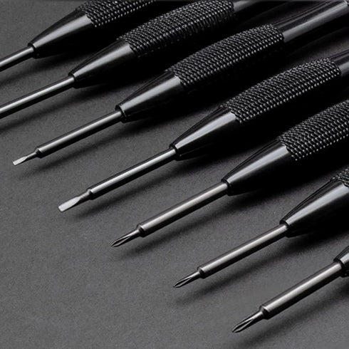 Eyeglass Repair Kit with Glasses Screws, Precision Screwdriver, Nose Pads, Cleaning Cloth, Tweezers