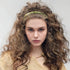 Multi Layers Metal Headbands for Women - Set of 2 Elegant Gold Tone Head Bands with Rhinestones for Bridal and Special