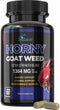 YUMMYVITE Horny Goat Weed Extra Strength - with Maca, L-Arginine, Ginseng -