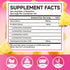 Gummies Immune 60 Count MEENCCD Her Juicy Feminine Probiotics with Slippery Elm & Lactobacillus Blend, Supports pH