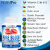 NutraPro Blood Pressure Supplements, Healthy Heart, Cholesterol Level Support, 90 Capsules with Hawthorn