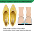 5 Pairs Silicone Insoles for Medial & Lateral Heel Wedge - Corrective Adhesive Shoe Inserts for Foot Alignment,