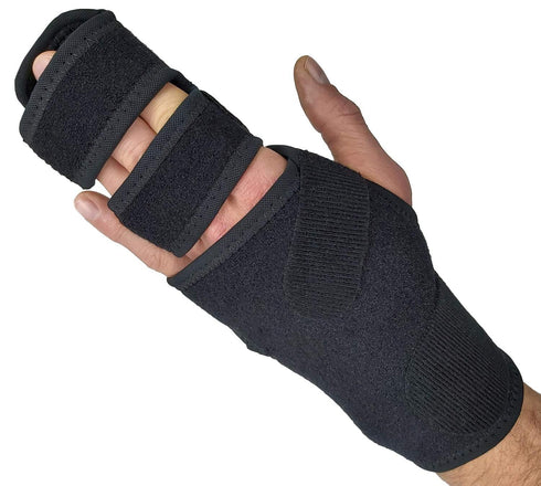 Trigger Finger Splint Finger Brace, Middle Finger Splint for Fractures, Arthritis, Tendonitis, Mallet Finger Splint