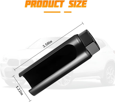 Ywdiml 1/2 Inch 7/8 Inch O2 (Black/15MM) Oxygen Sensor Socket, Drive by Chrome-Vanadium Steel Vehicle Removal Tool