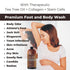 Tea Tree Body Wash with Stem Cell, Collagen & Tea Tree Oil, Fights Body Odor, Acne, Shower Gel for Women & Men