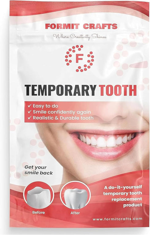 Thermoplastic Beads for Teeth Repair, Moldable Thermal Beads for Chipped Teeth, 20 Grams