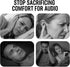 ivyever Flat Under Pillow Speakers, Bluetooth Pillow Speaker for Sleeping with White Noise Timer, Sleep Aid with Stereo