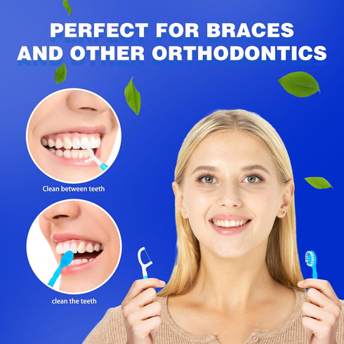 Mini Disposable Toothbrushes with Toothpaste, 5 in 1 Travel Portable Toothbrush with Tongue Scraper & Picks