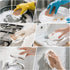 JiedHiur 12Pack Natural Kitchen Sponge, Biodegradable Cellulose and Coconut Scrubber, Eco Friendly Sponges for Dishes