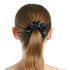 LILYSILK Silk Hair Scrunchies, 100% Mulberry Silk Hair Ties, No Damage, Elastic Holders, 1Pc, Black