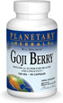 Planetary Herbals Goji Berry Full Spectrum 700mg - 90 Vegetarian Capsules for Health and Longevity