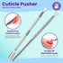 HNYYZL Gel Nail Polish Remover Tools Kit with 100ml Remover Bottle, Plastic Nail Clips, Lint Free Wipes, Nail Brush