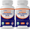 Vitamatic 2 Pack Hyaluronic Acid Supplements 200mg - 240 Capsules for Healthy Skin and Joints
