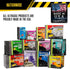 Ultrasac Heavy Duty Contractor Bags (VALUE 50 PACK/w TIES), 42 Gallon, 3 MIL Thick Large Black Garbage Trashbags