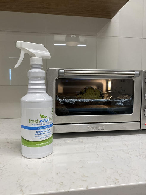 Fresh Wave IAQ Commercial Smoke Away Air & Fabric Spray, 32 Fl. Oz., Safer Natural Ingredients for Odor Eliminator
