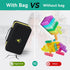 Organize Rx 3 Lockable Monthly Pill Organizer Times a Day, One Month Pill Box with Child Lock, Weekly Travel Bag