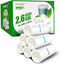 FORID Small Clear Trash Bags, 2.6 Gallon Garbage Bags, 330 Count, Wastebasket Bin Liners for Bathroom Bedroom Office