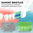 Replacement Toothbrush Heads for Philips Sonicare, Compatible with Electric Toothbrushes Handle, Snap-on System, Black,