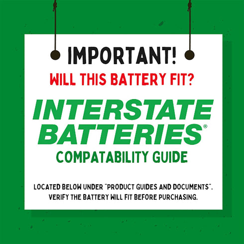Interstate Batteries 6V 5AH (SLA0916) Sealed Lead Acid (SLA) Battery - Spring Terminals
