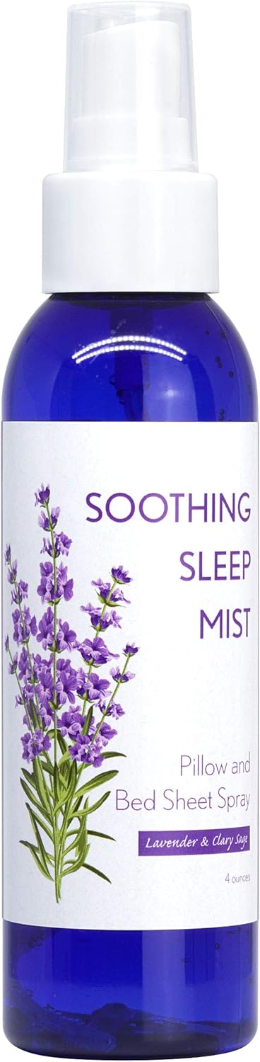 Soothing Sleep Mist Pillow and Bed Sheet Spray (Lavender and Clary Sage)