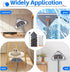 ZYHZYHA 80 Inches 360 6 Wall Mop with Long Handle, Wall Cleaner Mop Tool for Window/Walls/Ceiling