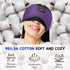 TOPOINT Sleep Mask Headphones, Bluetooth Wireless 5.2 Cotton Eye Mask for Sleeping, Travel Music Headsets