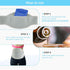 Pack Pack Pack Castor Oil Compress Wrap for Back Pain Relief Innovative Design Organic Cotton Comfort Flannel Castor