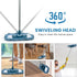 Microfiber Mops for Floor Cleaning, 58" Long Handle Wet and Dry Mop with Washable Pad for Hardwood and Tile