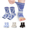 Copper Ankle Brace - Copper Infused Compression Sleeve for Men & Women, Foot Pain Relief, Sprained Ankle (Blue XL)