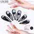 RC ROCHE ORNAMENT 6 Pcs Alligator Hair Clip Barrette - Womens Classic Side Slide Jaw, Small Black