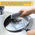 6 Pack Non Scratch Wire Dishcloth with 1 Kitchen Sponge, Powerful Cleaning Cloth for Cookware